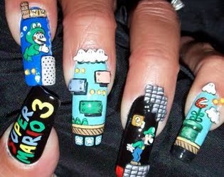 Nail Art Gets Nutty